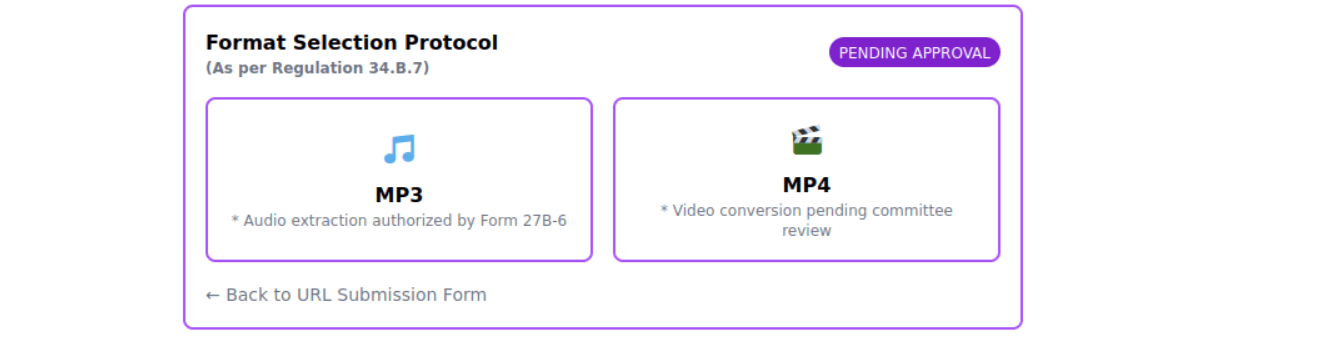 choose mp3 or mp4