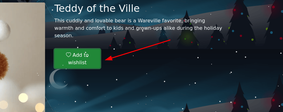 WareVille product add to wishlist