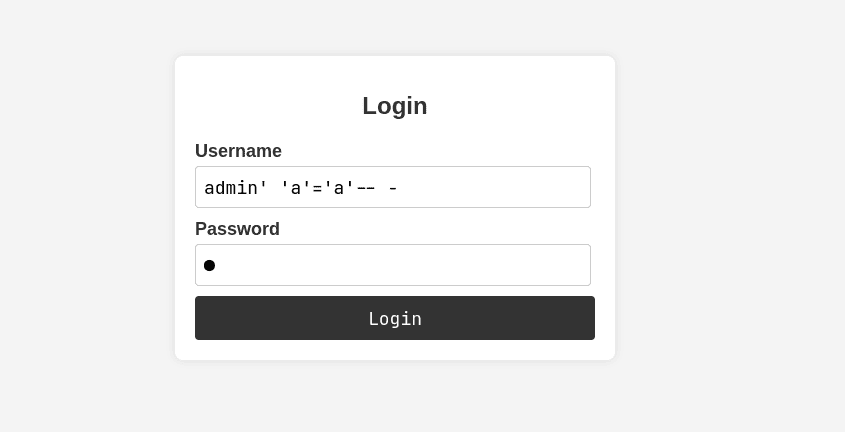 cheese CTF | sqli
