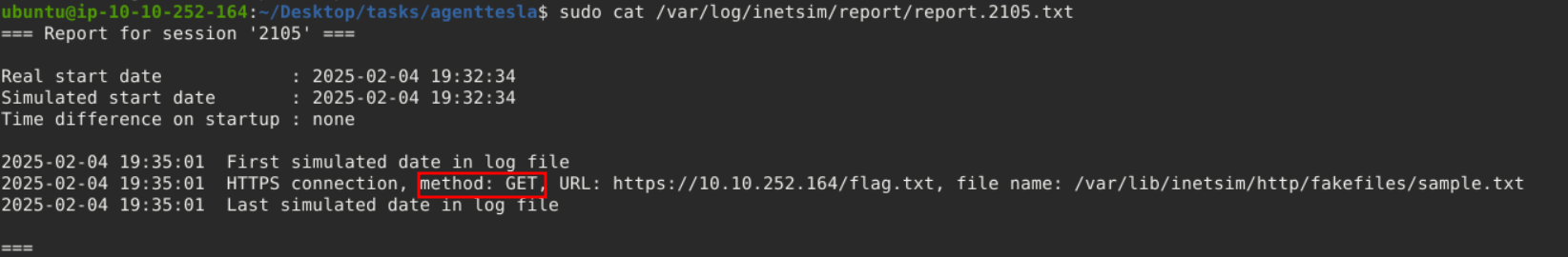 inet simulator report