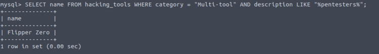 SQL Fundamentals - Tryhackme writeup / walkthrough